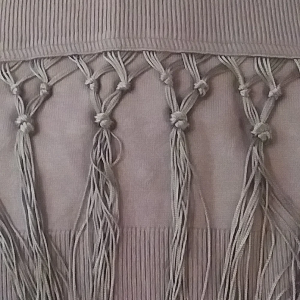 Long Sleeve Turtleneck Sweater w/Tassel Detail. Mossy Green Color - Picture 7 of 11